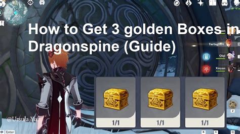 golden metal box|dragonspine golden box locations.